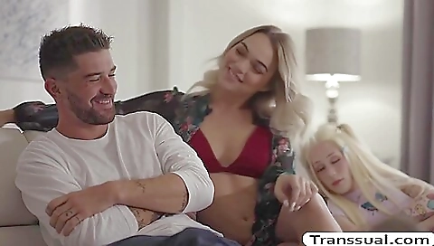 Black man fucks a hot and horny blonde for an ass fuck