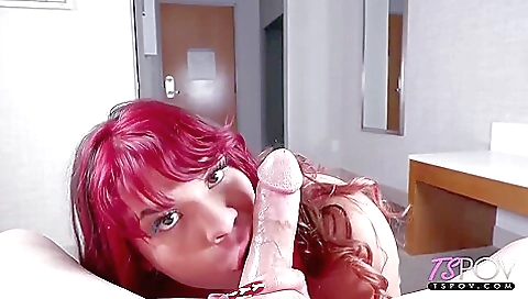 Latina in lingerie getting fucked in POV on camera