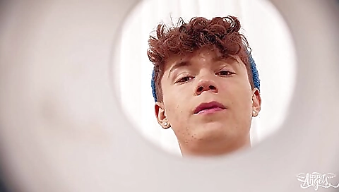 Brunette gets her tight asshole teased in a pov video