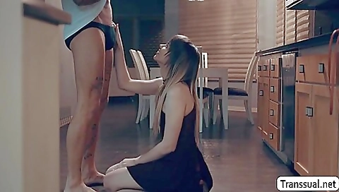 Titty bareback and handjob for a brunette in a hot porn movie