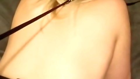 Shemale slut with tight ass gets fucked on the bed