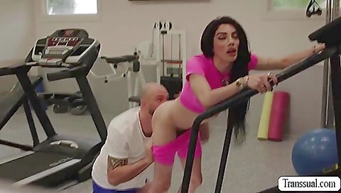 Petite brunette in sexy lingerie gets analised in hardcore