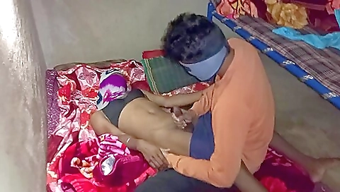 Ebony brunette gets her butt filled by a cock in the hotel room